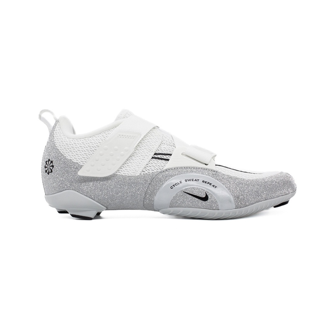 Nike White and Gray Athletic Shoes